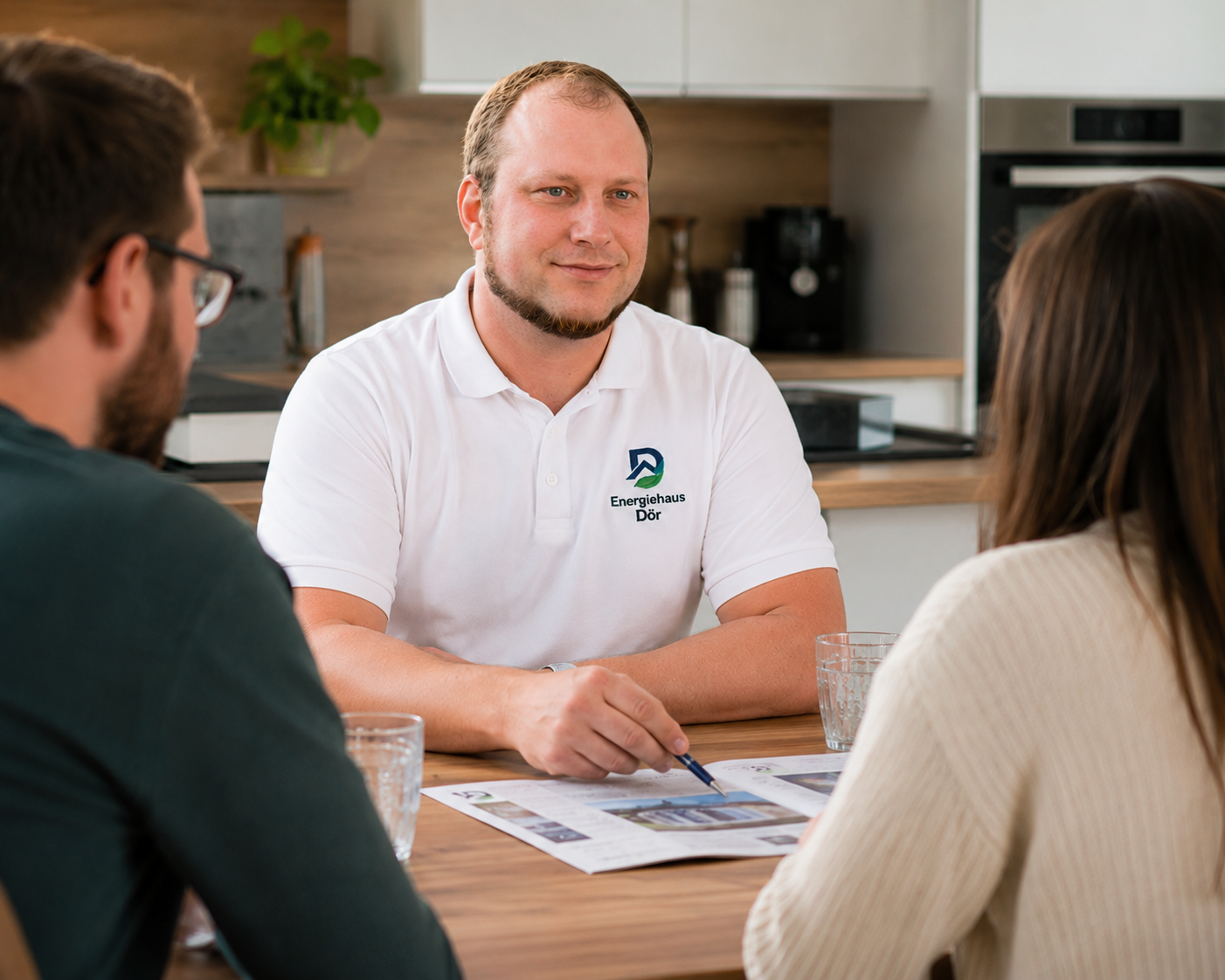 Pers&ouml;nliches Beratungsgespr&auml;ch bei Energiehaus D&ouml;r